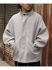 【SALE／20%OFF】VENCE share style MENs メルトンショートモッズコート ヴァンス エクスチェンジ ジャケット・アウター ブルゾン・ジャンパー ブラウン ブラック グレー ホワイト【RBA_E】【送料無料】