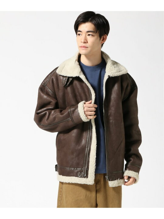 楽天市場】【SALE／12%OFF】SITRY フェイクレザ- ムートン B-3 