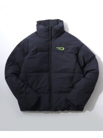 【SALE／8%OFF】Salong hameu 別注 フェイクダウンジャケット パテッドジャケット パファージャケット 中綿 メンズ レディース ユニセックス オーバーサイズ サロンハミュー ジャケット・アウター ダウンジャケット・ダウンベスト ブラウ【RBA_E】【先行予約】*【送料無料】