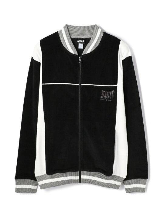 楽天市場】【SALE／40%OFF】Schott RETRO VELOUR TRACK JACKET/レトロ 