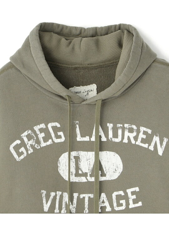 楽天市場】LHP Greg Lauren/グレッグローレン/VINTAGE HOODIE  