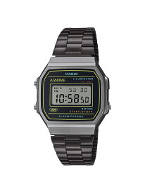 CASIO CASIO CLASSIC/A168WEHB-1AJF/カシオ ブリッジ アクセサリー・腕時計 腕時計 ブラック【送料無料】