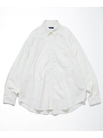 NAUTICA Faded L/S Shirt (Oxford) フリークスストア トップス シャツ・ブラウス ホワイト レッド グリーン ブルー【送料無料】