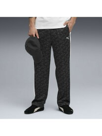 PUMA メンズ T7 AOP リラックスド トラック パンツ プーマ パンツ ジャージ・スウェットパンツ ブラック【送料無料】