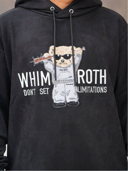 楽天市場】WHIM ROTH WhimROTH/(M)W/R S.P Bear Hoodie アダムス 