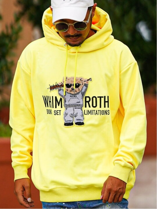 楽天市場】WHIM ROTH WhimROTH/(M)W/R S.P Bear Hoodie アダムス 