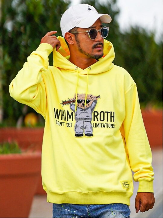 楽天市場】WHIM ROTH WhimROTH/(M)W/R S.P Bear Hoodie アダムス 