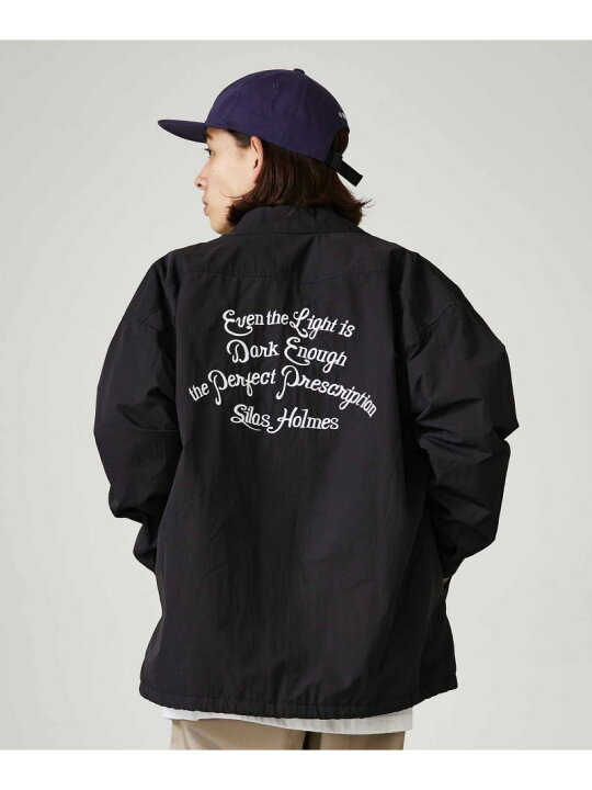 楽天市場】SILAS OPEN COLLAR COACH JACKET サイラス ジャケット 