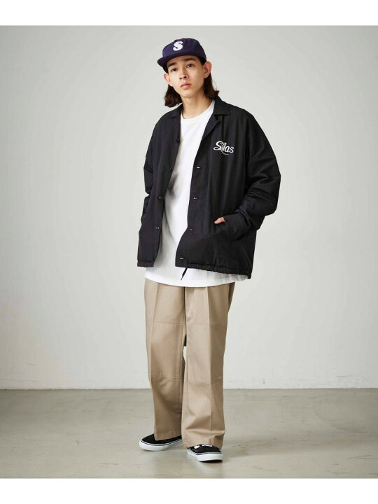 楽天市場】SILAS OPEN COLLAR COACH JACKET サイラス ジャケット 