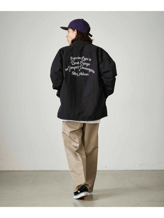 楽天市場】SILAS OPEN COLLAR COACH JACKET サイラス ジャケット 