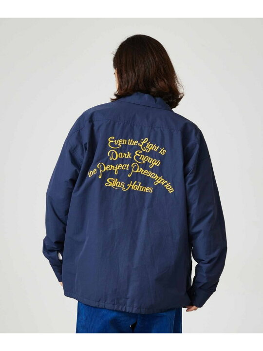 楽天市場】SILAS OPEN COLLAR COACH JACKET サイラス ジャケット 