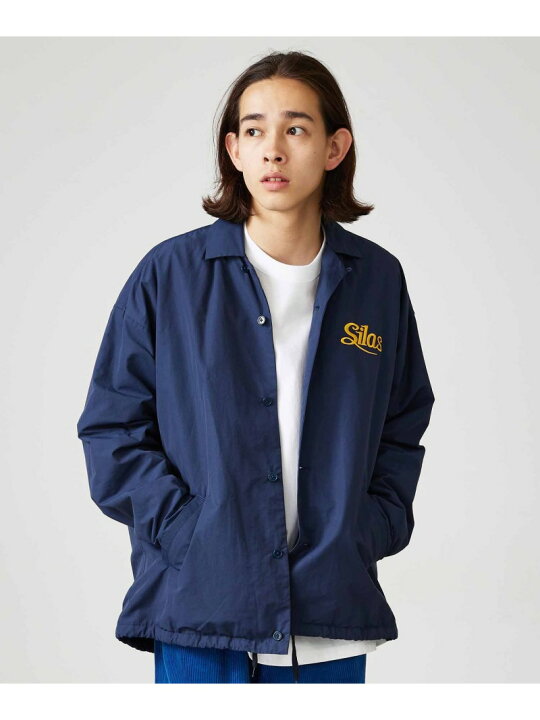 楽天市場】SILAS OPEN COLLAR COACH JACKET サイラス ジャケット 