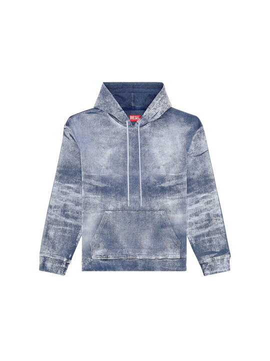 楽天市場】DIESEL メンズ フーデッドスウェット デニム ディーゼル 