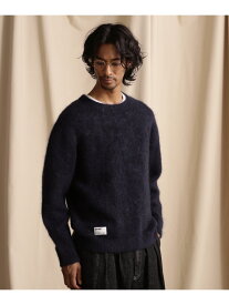 【SALE／30%OFF】Schott MOHAIR SWEATER/モヘアニット セーター ショット トップス ニット グレー ネイビー【RBA_E】【送料無料】