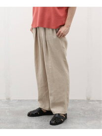 EDIFICE MARKAWARE (マーカウェア) CLASSIC FIT EASY PANTS A24A-16PT01C エディフィス パンツ スラックス・ドレスパンツ ベージュ ブラック【送料無料】