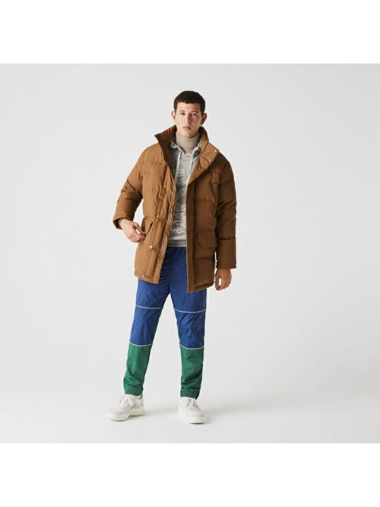 楽天市場】【SALE／40%OFF】LACOSTE 撥水性ロングダウンジャケット 
