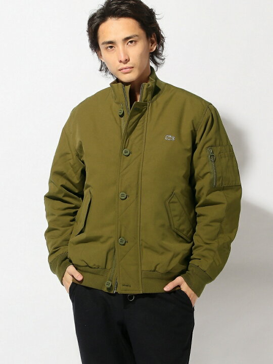 楽天市場】【SALE／50%OFF】LACOSTE 比翼ボンバージャケット ラコステ  