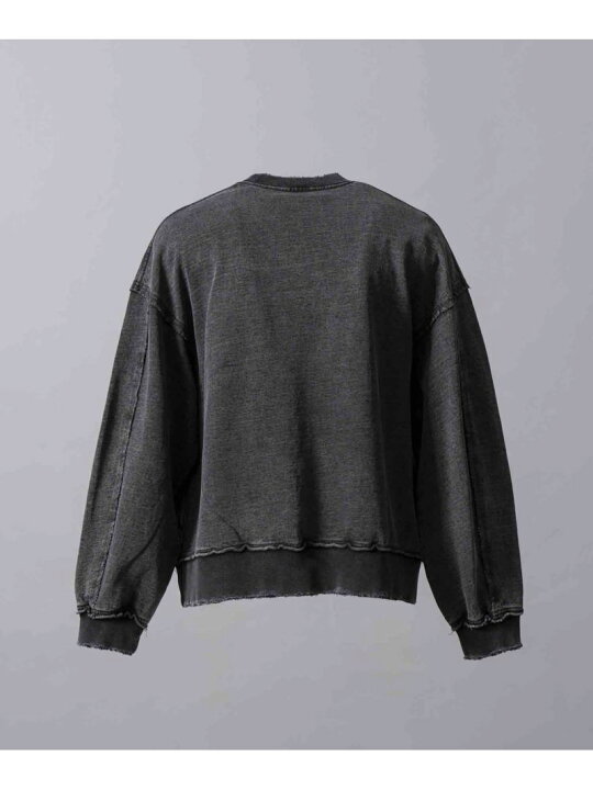 楽天市場】MAISON SPECIAL Prime-Over Chemical Over-Dye Sweat Crew 