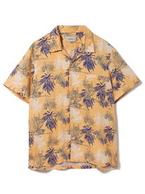 【SALE／50%OFF】SEAGREEN (M)PROTEA SATIN SHIRT タトラスコンセプトストア トップス シャツ・ブラウス オレンジ【RBA_E】【送料無料】