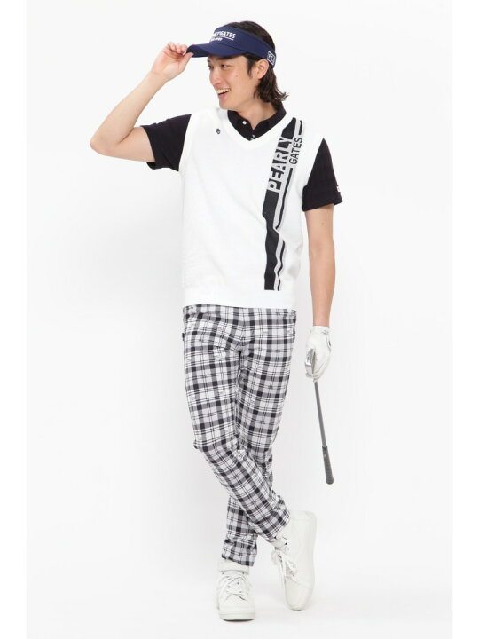 PEARLY GATES新品未使用♡ローカルポリ Vネックニットベスト0｜ベスト