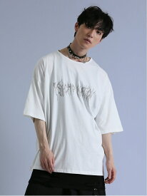 【SALE／10%OFF】semanticdesign SD*PSYCHONATION 半袖BIGTシャツ+タンク アンサンブル タカキュー トップス カットソー・Tシャツ ブルー ブラック【RBA_E】【送料無料】