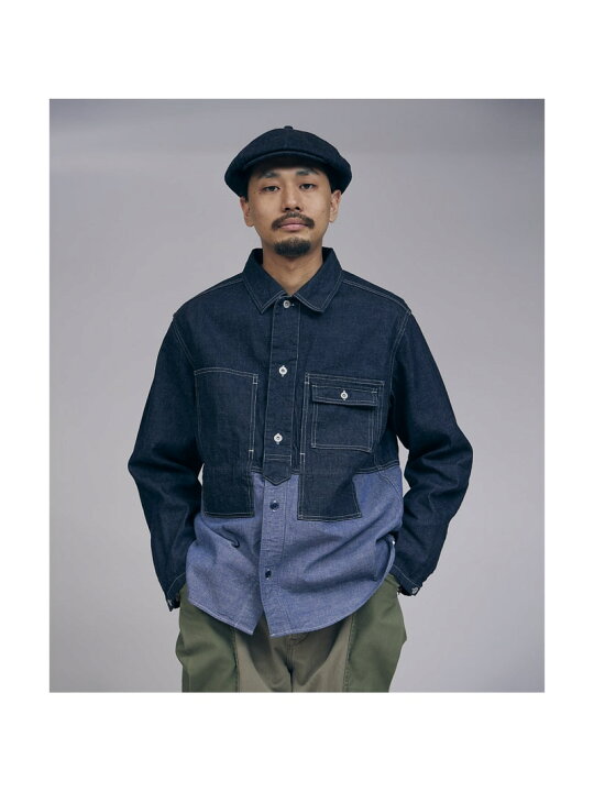 楽天市場】Nigel Cabourn MAN / ユーティリティーシャツ タイプ2 - 10 
