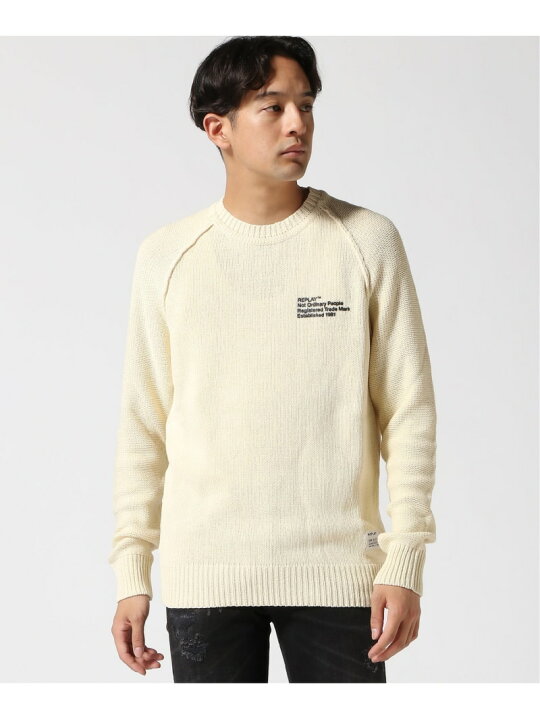 楽天市場】【SALE／40%OFF】REPLAY (M)コットンウォッシュラグラン 