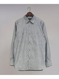 Nigel Cabourn 【公式】ナイジェル・ケーボン / MAN / ニューメディカルシャツ - ソルト ナイジェル・ケーボン トップス シャツ・ブラウス グレー【送料無料】