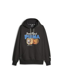 【SALE／30%OFF】PUMA メンズ バスケットボール ディラン フーディー 裏起毛 プーマ トップス スウェット・トレーナー ブラック【RBA_E】【送料無料】