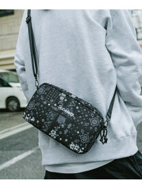 Subciety FLOWER PAISLEY BODY BAG サブサエティ バッグ ボディバッグ・ウエストポーチ ブラック オレンジ イエロー グリーン【送料無料】