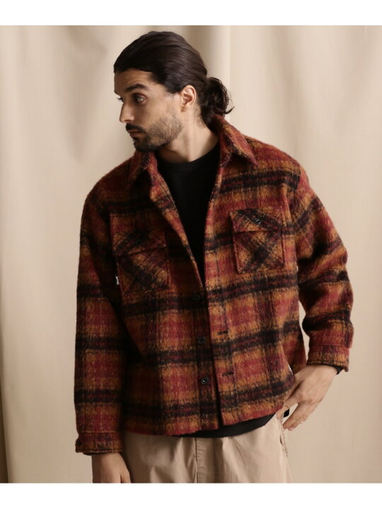 楽天市場】Schott WEB LIMITED/SHAGGY PLAID SHIRT/シャギー チェック 