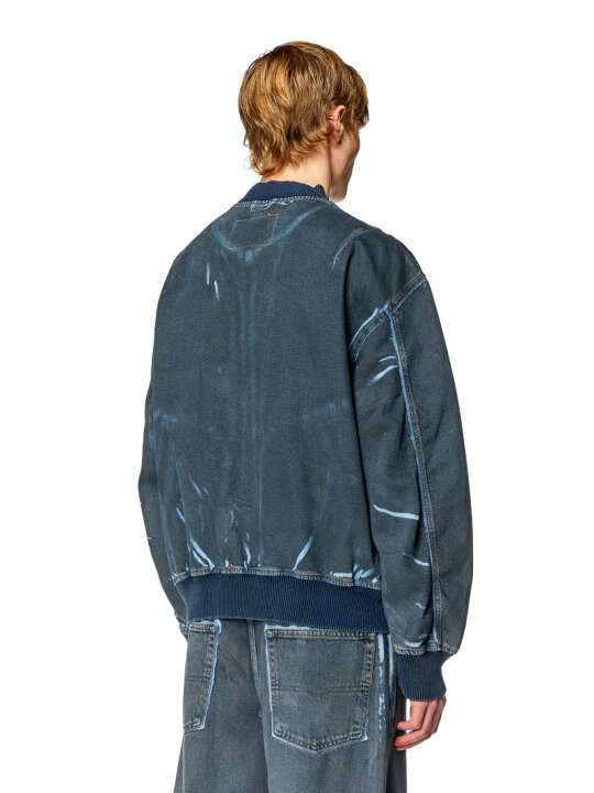 楽天市場】DIESEL メンズ ジャケット デニム D-VINZ-S JACKET 