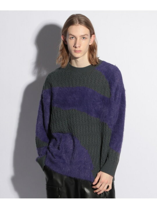 楽天市場】【SALE／50%OFF】HARE ハイショクシャギーニットプル 