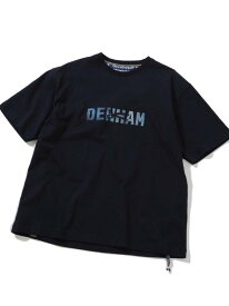 MEN'S BIGI 【DENHAM/デンハム】30 /2 天竺ロゴTシャツ メンズ ビギ トップス カットソー・Tシャツ ホワイト ネイビー【送料無料】