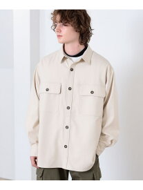 【SALE／40%OFF】BEAMS HEART MEN 【5/16再値下げ】BEAMS HEART / CPO シャツ ジャケット ビームス ハート トップス シャツ・ブラウス ベージュ【RBA_E】【送料無料】