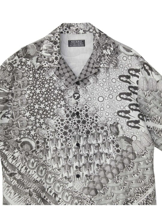 楽天市場】HYSTERIC GLAMOUR HYS MANDARA柄 オープンカラーシャツ 