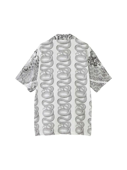 楽天市場】HYSTERIC GLAMOUR HYS MANDARA柄 オープンカラーシャツ 