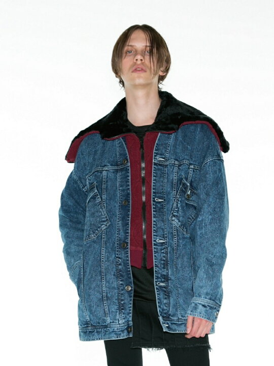 楽天市場】【SALE／50%OFF】SHAREEF BIG DENIM JK シャリーフ 