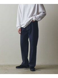 Steven Alan ＜Steven Alan＞ 13.5oz デニム リベット 5ポケット バギー テーパード パンツ ビューティー＆ユース　ユナイテッドアローズ パンツ ジーンズ・デニムパンツ ネイビー ブラック ブルー【送料無料】