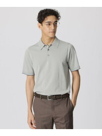 【SALE／20%OFF】Paul Stuart ドレスニットポロシャツ TEXBRID(R)プレーティング ポール・スチュアート トップス ニット グリーン ネイビー ブラウン【RBA_E】【送料無料】