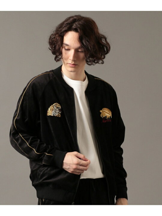 楽天市場】【SALE／30%OFF】AVIREX ベロア レトロ ジャケット 