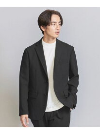 BEAUTY&YOUTH UNITED ARROWS トリクシオン 2ボタン ジャケット -セットアップ対応 ストレッチ ウォッシャブル マルチ機能- ビューティー＆ユース　ユナイテッドアローズ ジャケット・アウター テーラードジャケット・ブレザー カーキ ブラック ネイビー【送料無料】