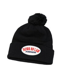 【SALE／60%OFF】ANDSUNS (M)DBL BEENIE アンドサンズ 帽子 ニット帽・ビーニー ブラック グリーン グレー【RBA_E】