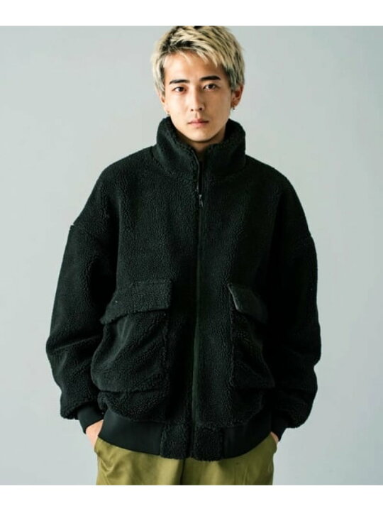 楽天市場】【SALE／60%OFF】JACKROSE ボアスタンドカラーブルゾン(MENS 