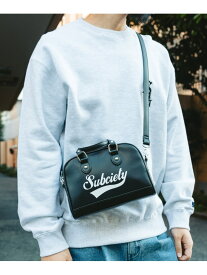 Subciety BOSTON SHOULDER BAG サブサエティ バッグ ショルダーバッグ ブラック【送料無料】