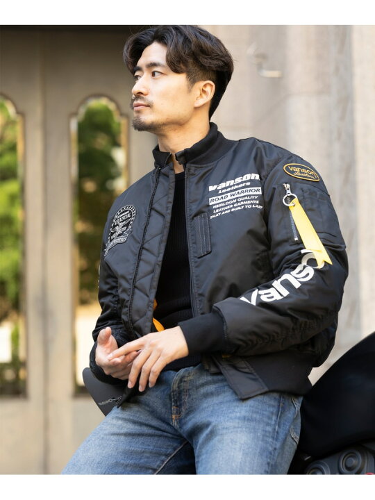 楽天市場】Vanson Leathers MA-1 JACKET バンソンレザーズ ジャケット  