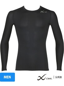 CW-X (M)CW-X 機能性トップス 【SECOND BODY 2.0】 丸首・長袖 シーダブリューエックス トップス カットソー・Tシャツ ブラック ホワイト【送料無料】