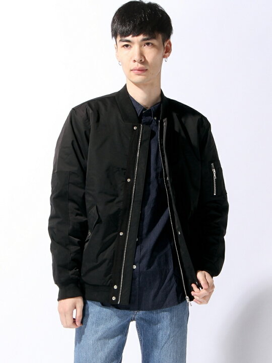 楽天市場】【SALE／30%OFF】LACOSTE (M)リブキルティングボンバー 