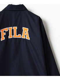 【SALE／30%OFF】FILA コーチジャケット メンズ ストリート ナイロンジャケット ラザル ジャケット・アウター ナイロンジャケット グリーン ネイビー ブラック【RBA_E】【送料無料】