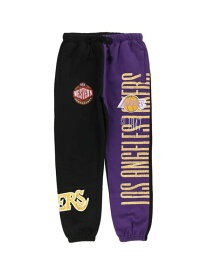 Mitchell & Ness レイカーズ OG フリースパンツ 2.0 NBA TEAM OG 2.0 FLEECE PANT LAKERS ルーキーユーエスエー パンツ ジャージ・スウェットパンツ ブラック【送料無料】